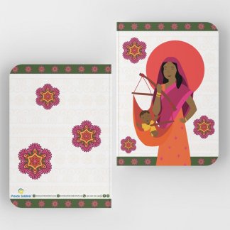 Caderno - Colo de Mãe - Índia