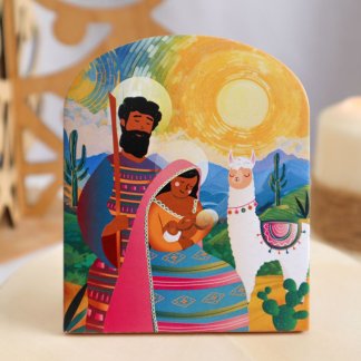 Presépio Bolívia – amamentação