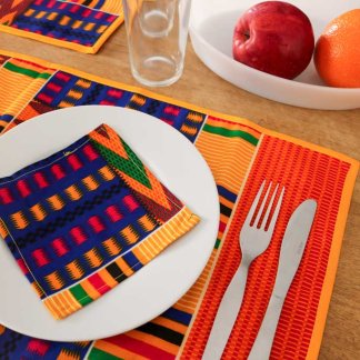 Individual de refeição ziguezague