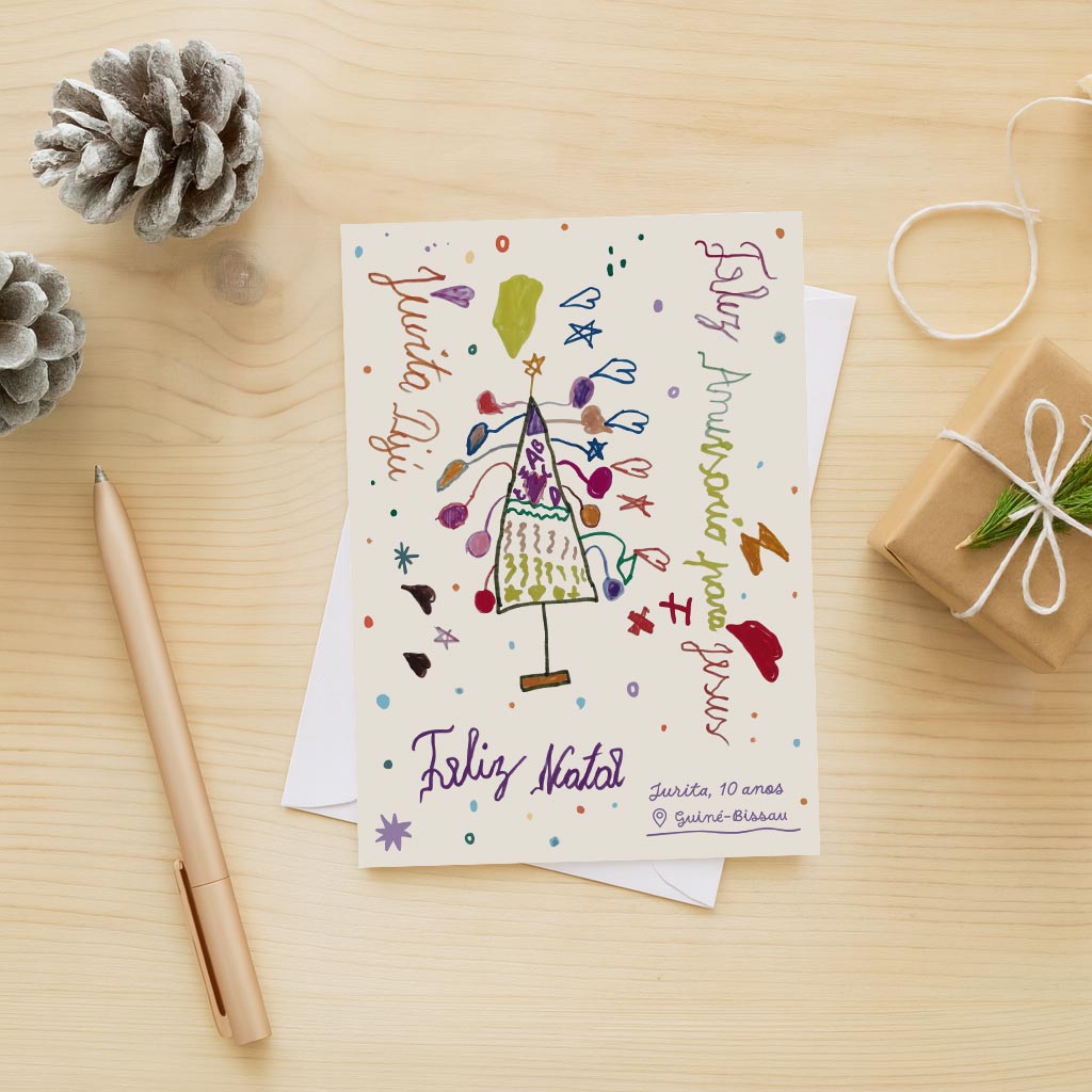 Cartão de Natal Menino Jesus