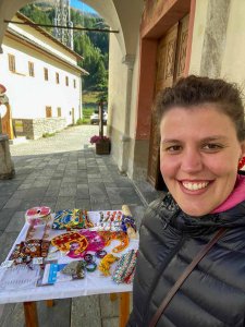 A Chiara nas missas solidárias de Vale d´Aosta