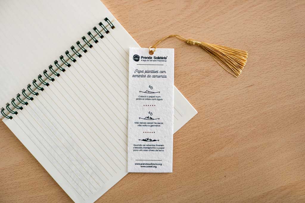 Marcador de páginas com sementes de camomila - Image 2