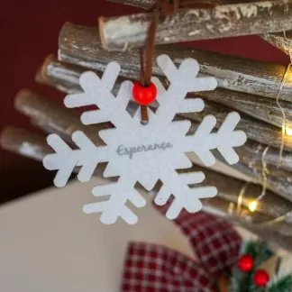 Conjunto de enfeites de feltro