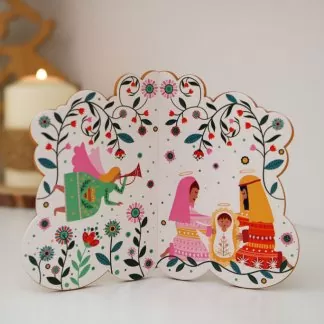 Presépio Folk Nórdico - anjo